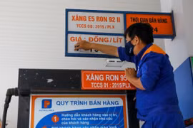 Giá xăng tăng gần 100 đồng/lít từ 15h hôm nay