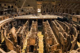 Thế giới ngầm dưới sàn đấu Colosseum khiến các nhà khảo cổ kinh ngạc