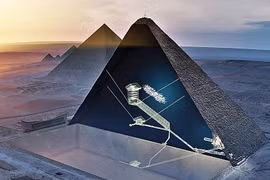 Căn phòng khổng lồ bị che giấu ngàn năm- bí ẩn gây sốc trong Kim tự tháp Giza