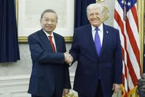 Tổng Bí thư Tô Lâm gặp Tổng thống Donald Trump tại Nhà Trắng