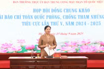 91 tác phẩm vào Chung khảo Giải báo chí toàn quốc phòng, chống tham nhũng