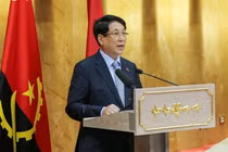 Chủ tịch nước Lương Cường phát biểu tại Quốc hội Angola