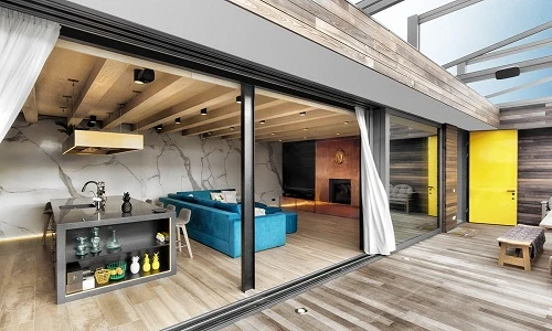Mê mẩn ngôi nhà bằng gỗ hiện đại cho tín đồ Phật giáo