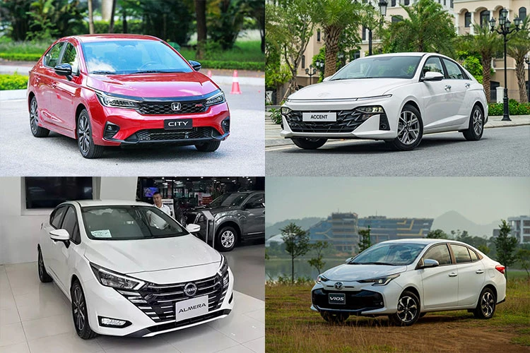 Loạt ôtô sedan hạng B tại Việt Nam "đua" giảm giá mạnh tay