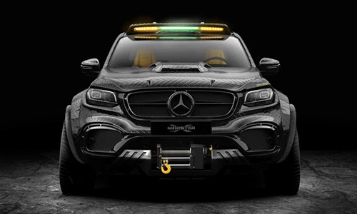 Bán tải hạng sang Mercedes X-Class độ 6 bánh cực khủng 