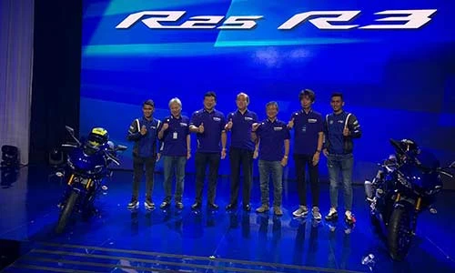 Cận cảnh bộ đôi xe môtô Yamaha R3/R25 phiên bản 2019 