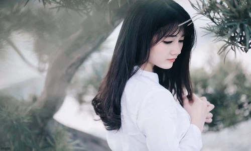 Vẻ đẹp tinh khôi như tiên nữ của hot girl trà sữa