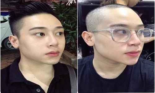 Cắt tóc nhập ngũ, các chàng phát hiện mình đẹp trai không ngờ 