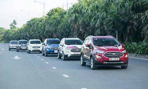 Ford lập kỷ lục bán ra hơn 32.000 xe/năm tại Việt Nam