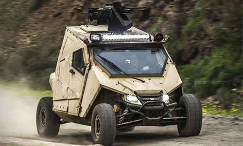 Xe ATV Plasan Yagu bọc thép chống đạn siêu nhỏ gọn
