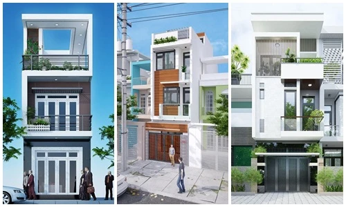 10 mẫu nhà 3 tầng hiện đại chỉ từ 500 triệu đồng