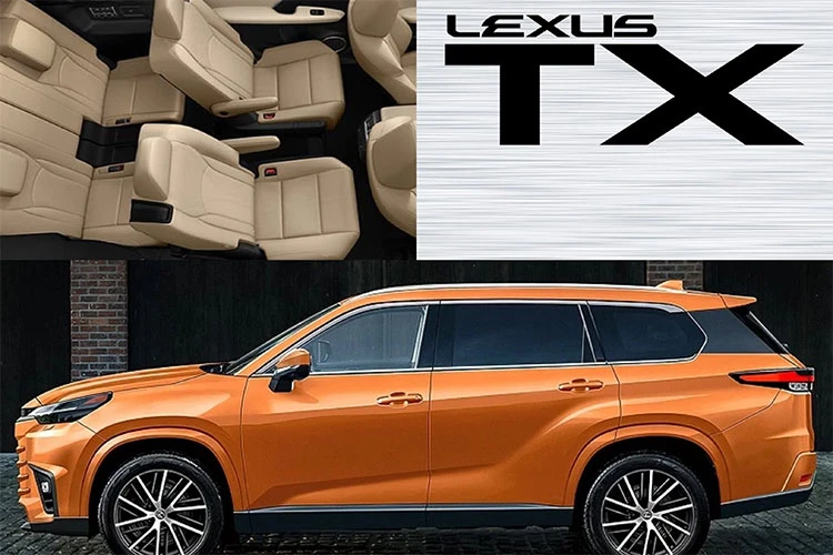 Chi tiết Lexus TX 2024 hạng sang dài hơn 5 mét chuẩn bị ra mắt