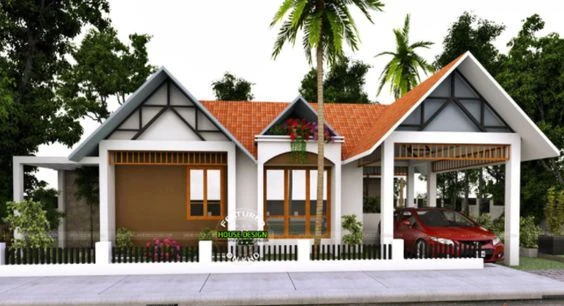 Top 10 mẫu nhà mái thái 1 tầng rẻ đẹp nhất 2020 