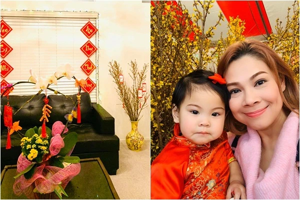 Biệt thự xa hoa ở Mỹ của Thanh Thảo ngập hoa đón Tết