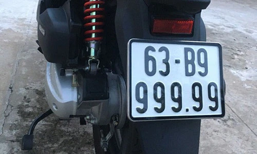 Honda SH mode biển khủng giá nửa tỷ đồng ở Tiền Giang
