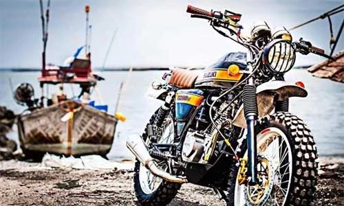 Môtô Suzuki GD110 "siêu chất" giá chỉ 28,5 triệu đồng 