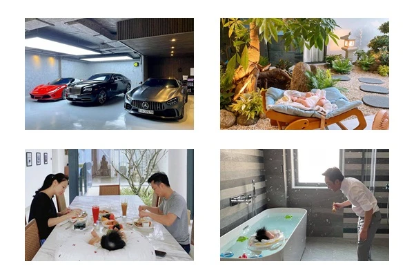 Lộ thêm nhiều góc khủng trong biệt thự của Cường Đô La