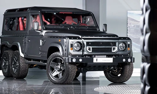 Ngắm “quái vật 6 bánh” Land Rover Defender của Kahn