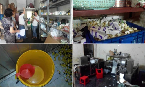 Rùng mình xem sản xuất thực phẩm chức năng siêu bẩn