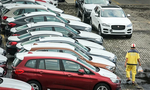 Hơn 500 ôtô nhập khẩu Thái Lan vừa về Việt Nam