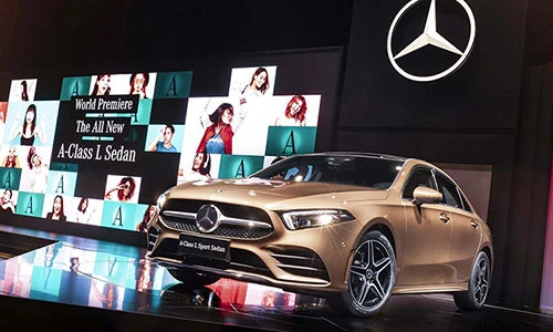 Sedan hạng sang Mercedes A-Class 2019 “đặt chân” đến Trung Quốc