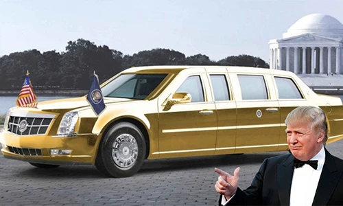 Tổng thống Trump sắp có siêu limousine Cadillac chống đạn mới