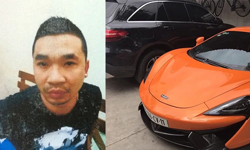"Soi" siêu xe McLaren 570S của trùm ma tuý Hà Nội 