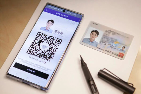 Bằng lái xe kỹ thuật số sắp phổ biến tại Hàn Quốc