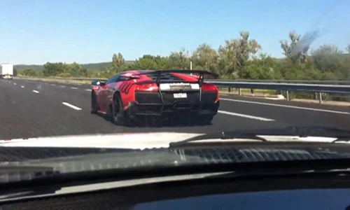 Toyota Supra độ và Lamborghini Murcielago SV đại chiến