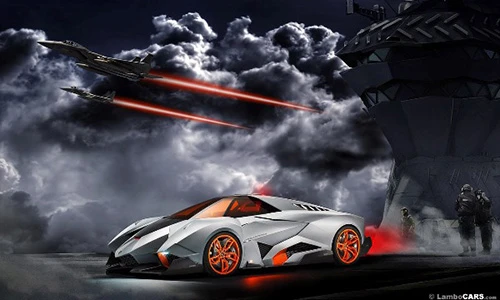 Lamborghini Egoista - “Siêu bò ích kỷ” và độc nhất thế giới 