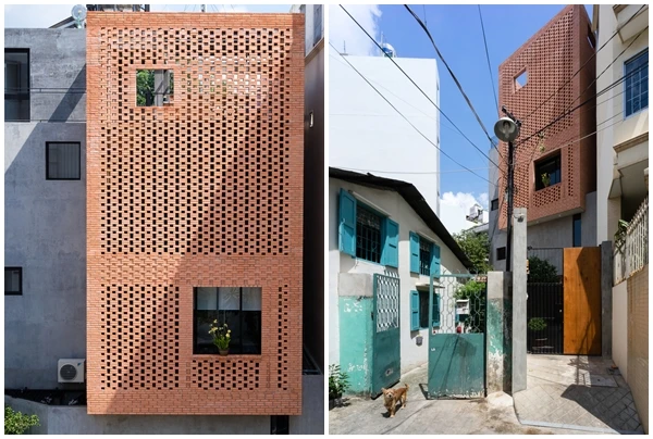 Vẻ đẹp bình dị mà cuốn hút của nhà gạch mộc giữa thành phố