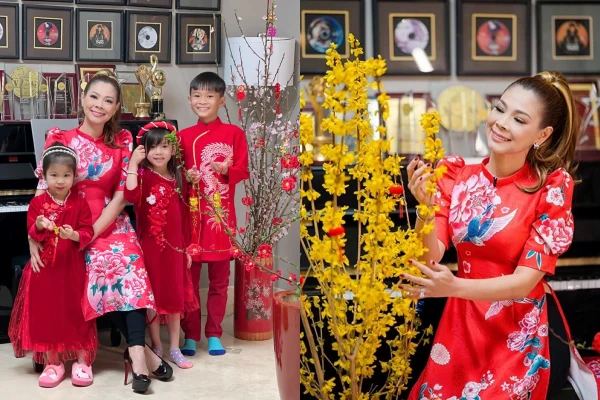 Dinh cơ hoành tráng ngập không khí Tết của Thanh Thảo