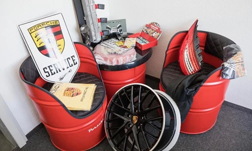 Phụ tùng Porsche giả sản xuất từ nông thôn Trung Quốc