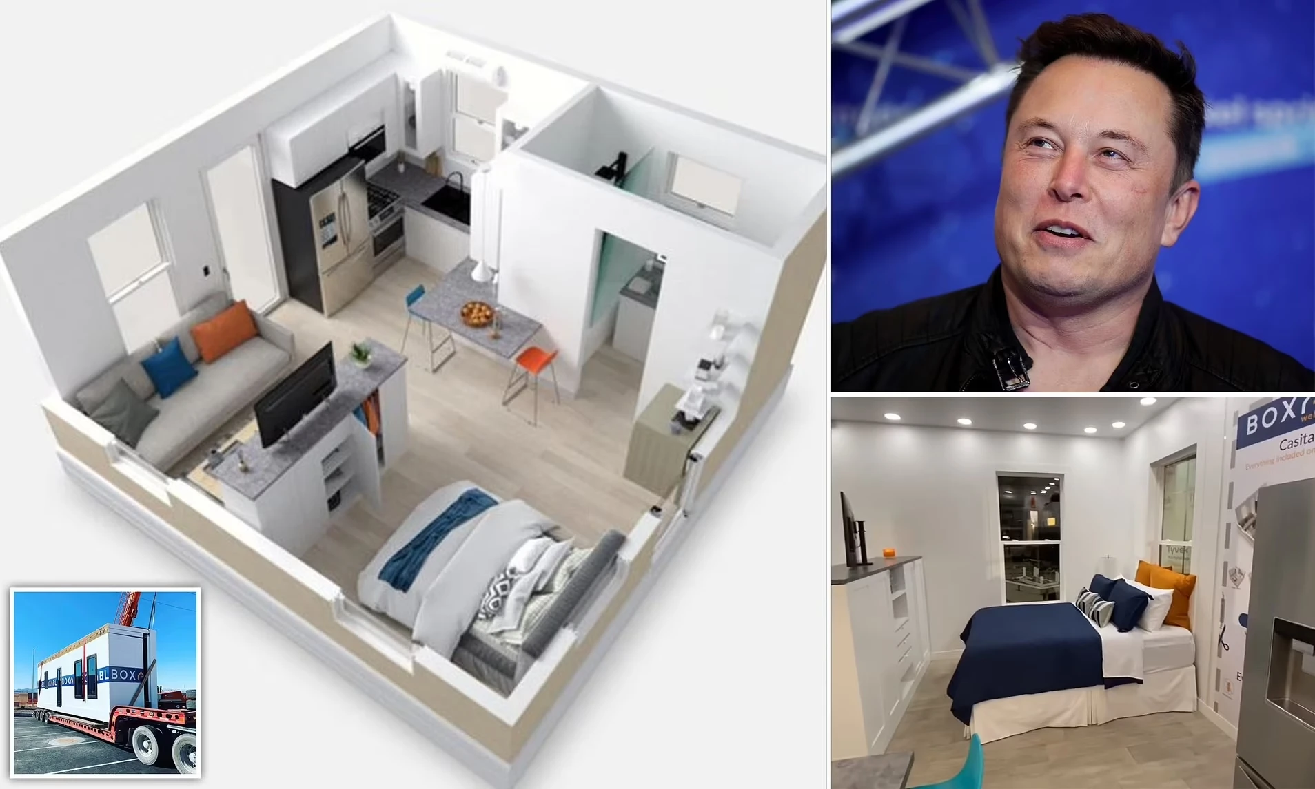 Cận cảnh căn nhà “siêu giản dị” của tỷ phú Elon Musk