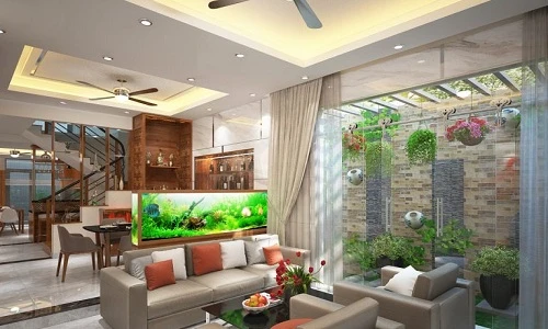 Nhà ống Sài Gòn đẹp vượt thời gian sau cải tạo