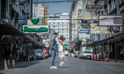 Ghen tị với cặp đôi chàng cao gấp đôi nàng siêu đáng yêu