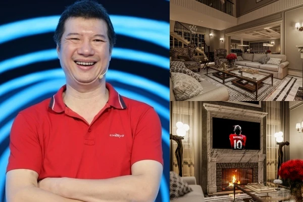 Cận cảnh ngôi nhà xa hoa như khách sạn của BLV Quang Huy