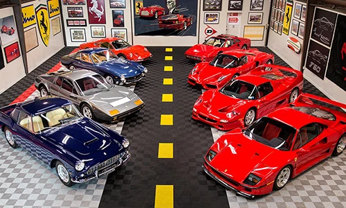 Chiêm ngưỡng bộ sưu tập Ferrari trị giá hơn 12 triệu USD