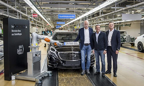 Mercedes-Benz Sindelfingen sản xuất chiếc xe thứ 20 triệu