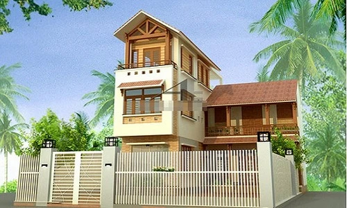 10 mẫu nhà phố 3 tầng cổ điển đẹp sang trọng