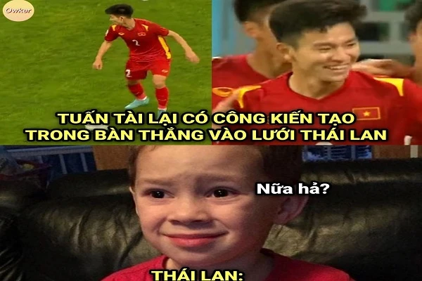 Ảnh chế bóng đá: “Tài” U23 Việt Nam gieo sầu cho U23 Thái Lan