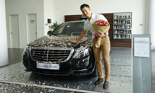 Ca sĩ Đức Tuấn chi 4 tỷ "tậu" Mercedes-Benz S400L