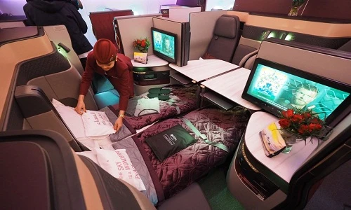 Bên trong khoang máy bay thương gia xa xỉ bậc nhất thế giới