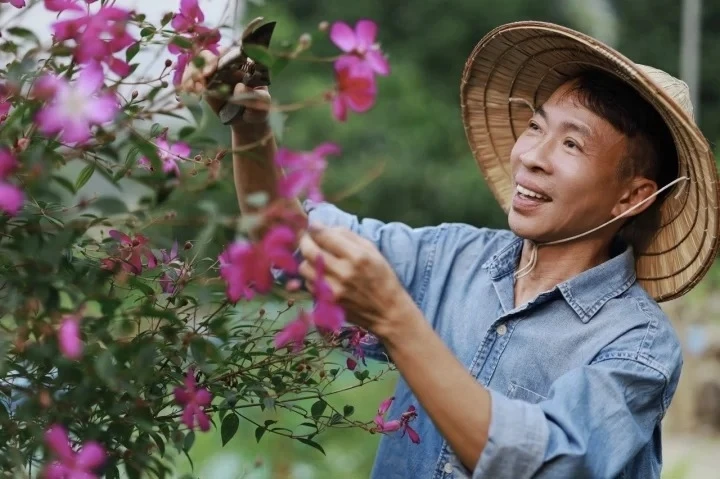 Nhà vườn 10.000m2 ngập rau trái của NSƯT Việt Hoàn