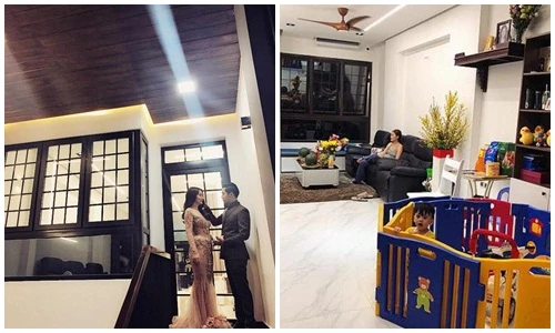 Bên trong biệt thự 5 tầng của Ngọc Lan - Thanh Bình giữa tin ly hôn 