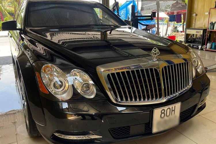 Maybach 62S hơn 20 tỷ của đại gia Quảng Ninh sang Đức "chữa bệnh"