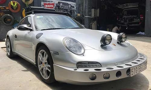 Porsche 911 tiền tỷ, độ "siêu dị" của Đặng Lê Nguyên Vũ