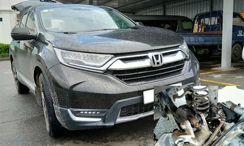 Cục Đăng kiểm trả lời việc xe Honda CR-V 2018 bị gỉ sét
