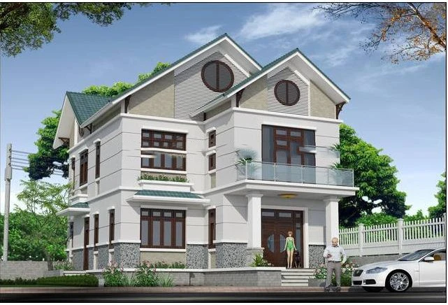 10 mẫu nhà phố 8x15m hiện đại đẹp long lanh