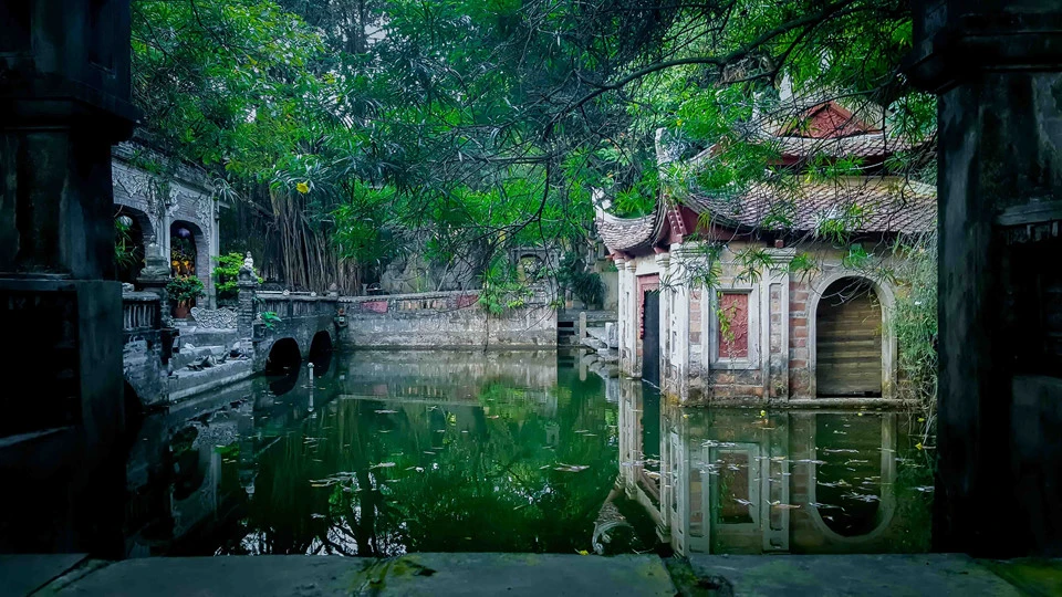 Những tiểu cảnh đẹp mê hồn trong Việt phủ Thành Chương